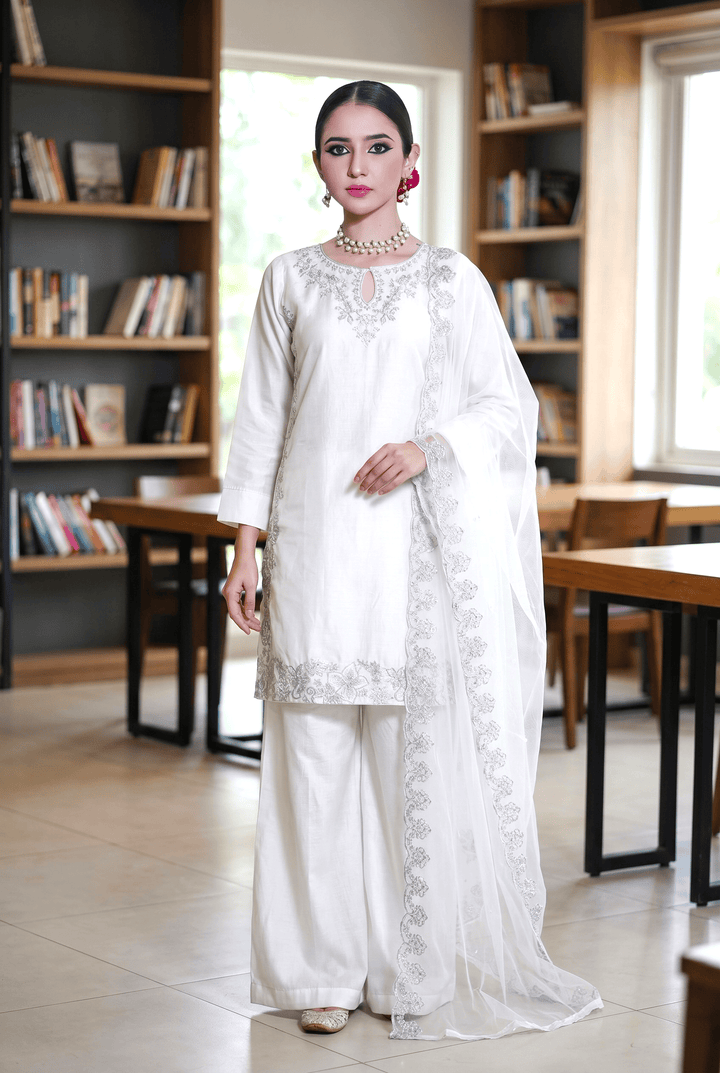 Heritage by Maherposh RTW Embroidered Lawn 3 Piece Suit MASHAL Festive Collection