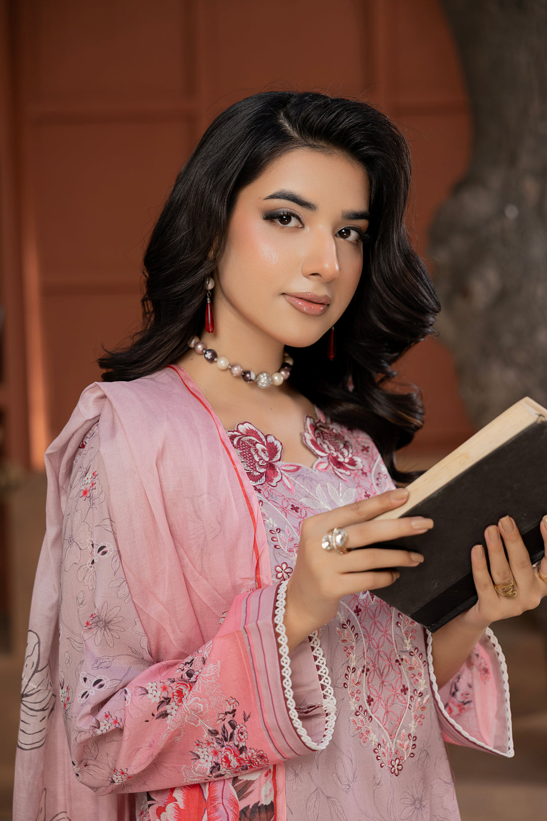 Noore Luxe by Waresha RTW Embroidered Lawn 3 Piece Suit Mehrunisa Bloom Festive Collection