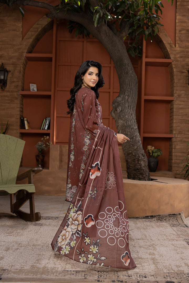 Noore Luxe by Waresha RTW Embroidered Lawn 3 Piece Suit Mah-e-Noor Festive Collection