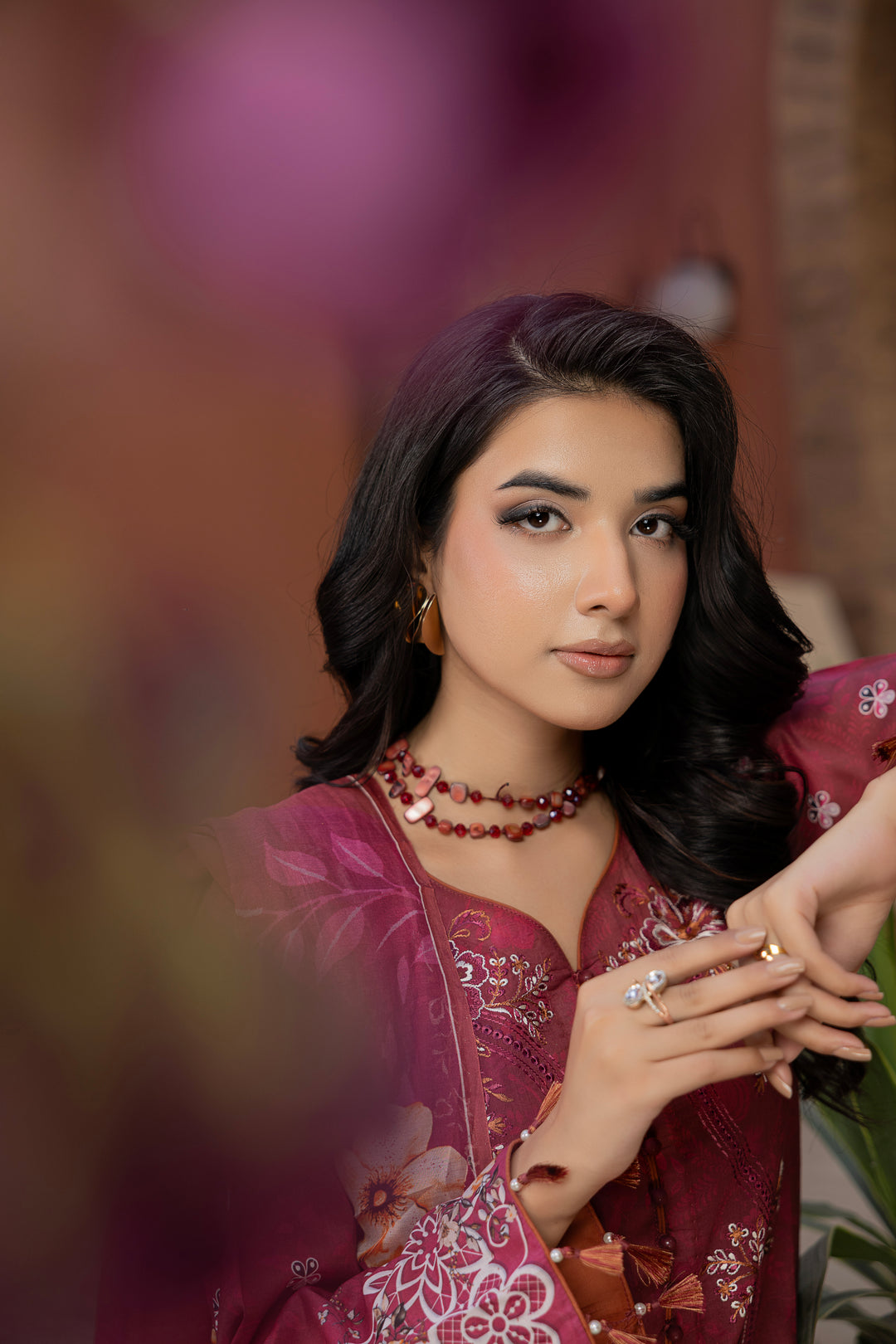Noore Luxe by Waresha RTW Embroidered Lawn 3 Piece Suit Zarminay Luxe Festive Collection