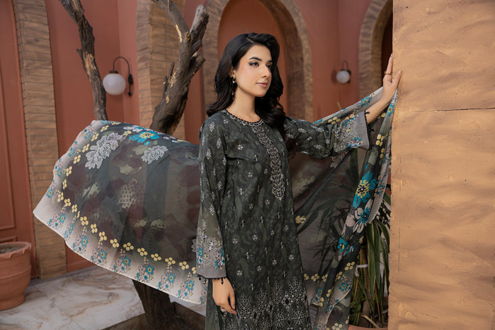 Noore Luxe by Waresha RTW Embroidered Lawn 3 Piece Suit Falak Naz Festive Collection