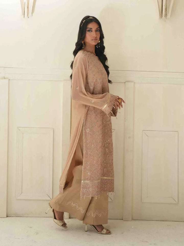 Salitex Unstitched Embroidered Chiffon 3 Piece Suit SUNS8CH509 Festive Collection