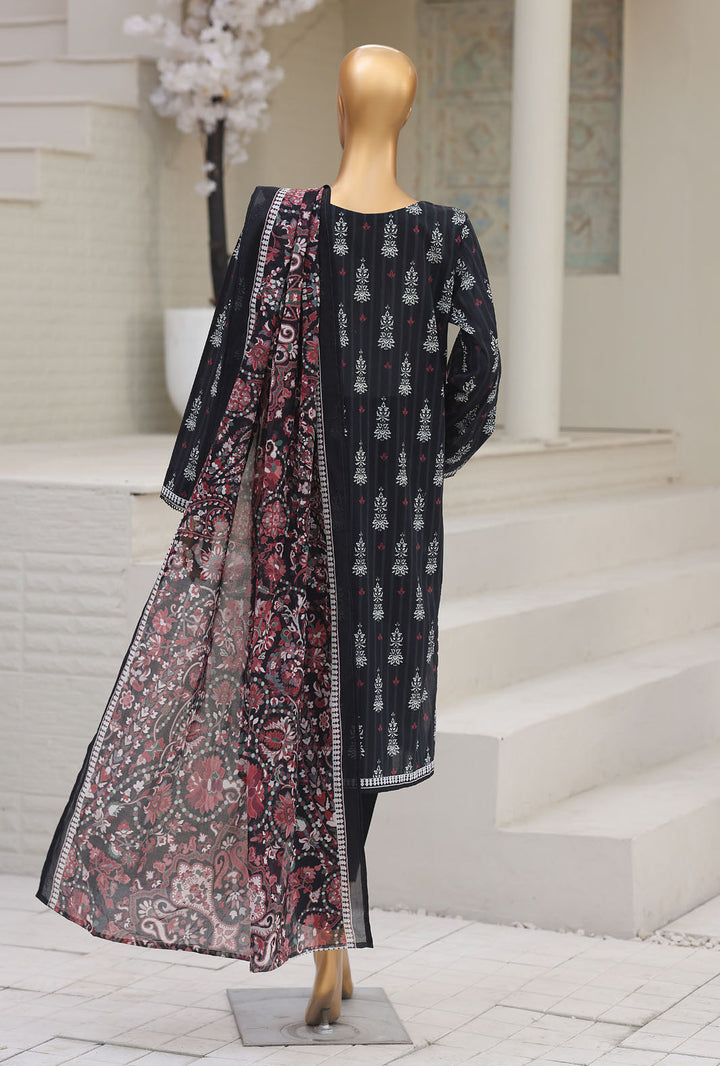 Asasa by HZ Textiles Digital Printed Unstitched Lawn 3 Piece Suit AEC - 1002 - Summer Collection
