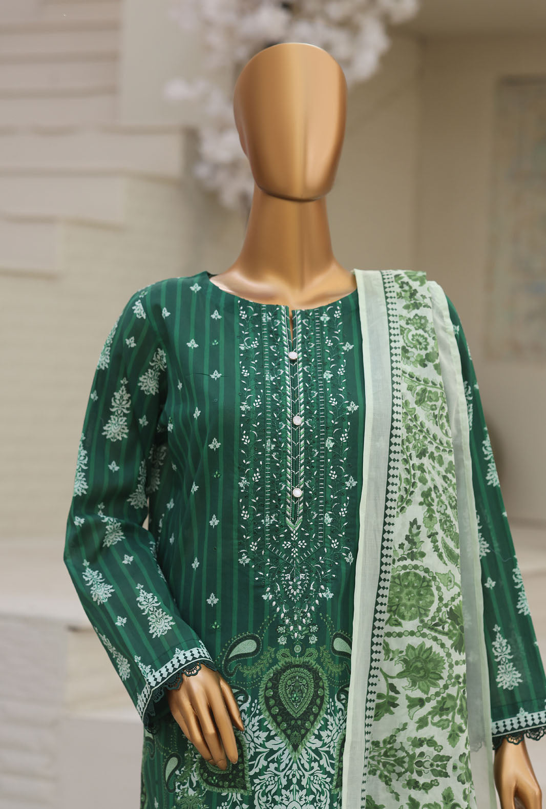 Asasa by HZ Textiles Digital Printed Unstitched Lawn 3 Piece Suit AEC - 1003 - Summer Collection