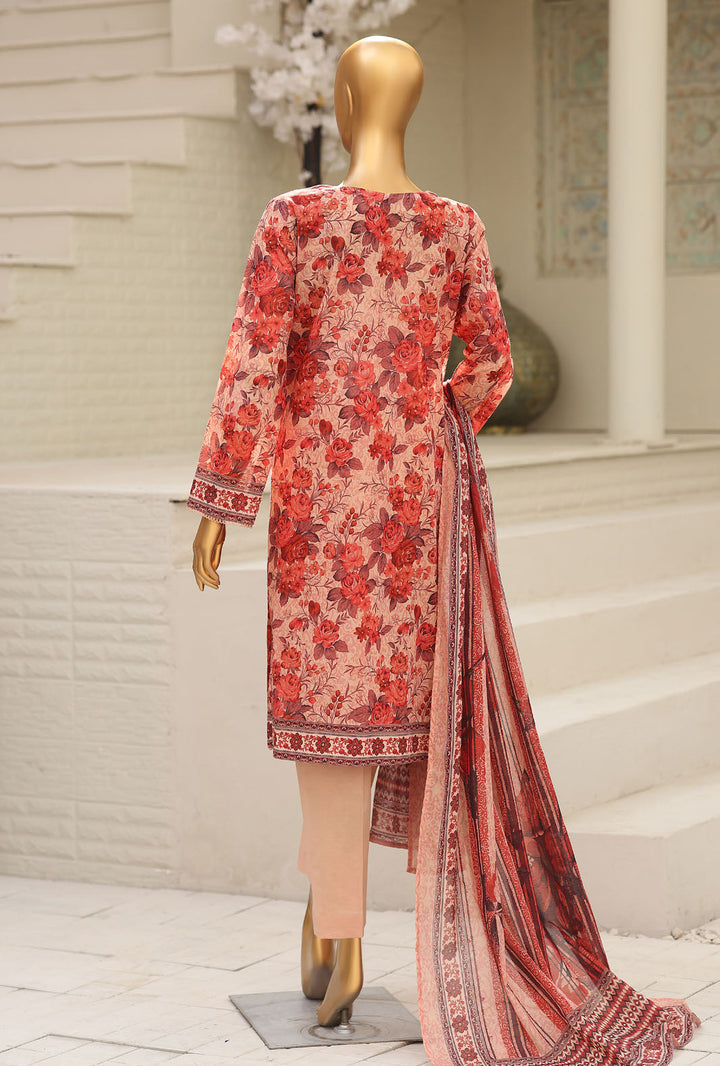 Asasa by HZ Textiles Digital Printed Unstitched Lawn 3 Piece Suit AEC - 1006 - Summer Collection