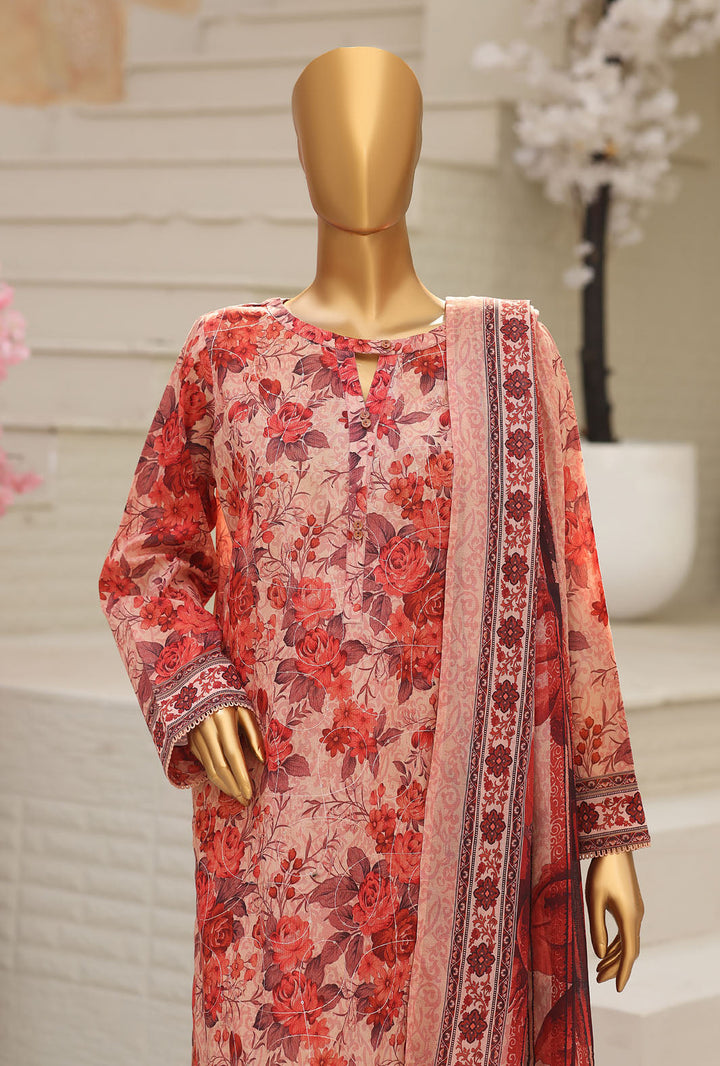 Asasa by HZ Textiles Digital Printed Unstitched Lawn 3 Piece Suit AEC - 1006 - Summer Collection