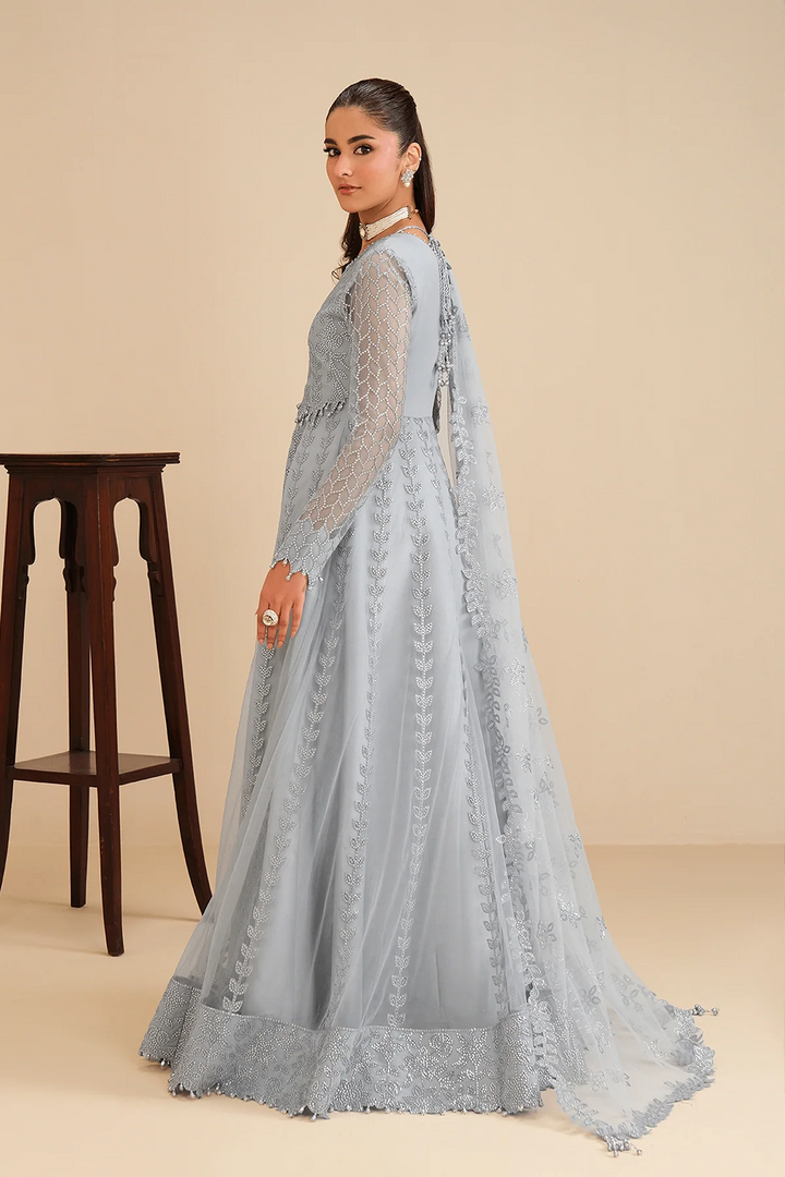 Alizeh Fashion Unstitched Embroidered Chiffon 3 Piece Suit AF26UCF AF-NT-2259-Shama - Festive Collection
