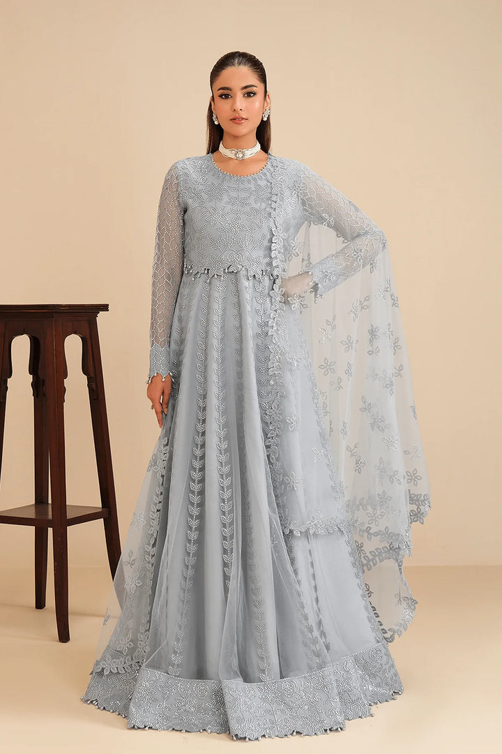 Alizeh Fashion Unstitched Embroidered Chiffon 3 Piece Suit AF26UCF AF-NT-2259-Shama - Festive Collection