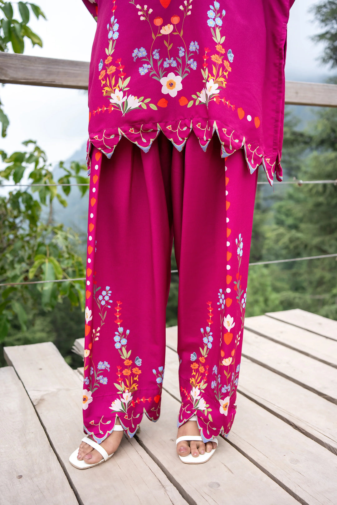 Dhaga Women Pret Printed 2 Piece poly cambric Aida SS25DSP319 - Summer Collection