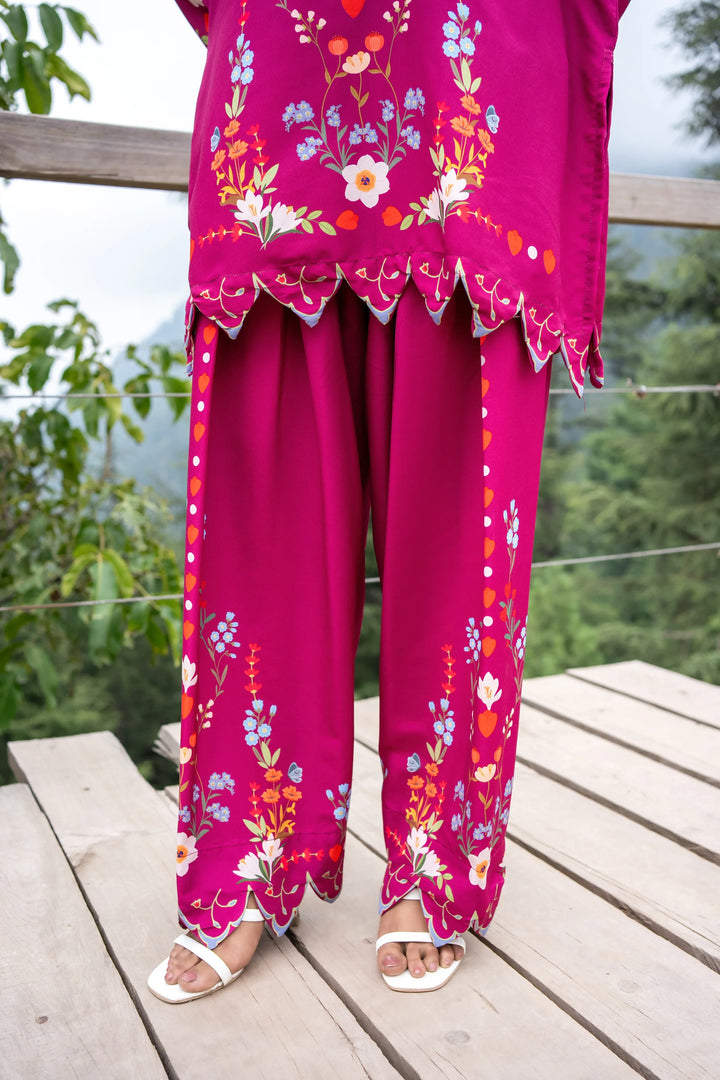 Dhaga Women Pret Printed 2 Piece poly cambric Aida SS25DSP319 - Summer Collection