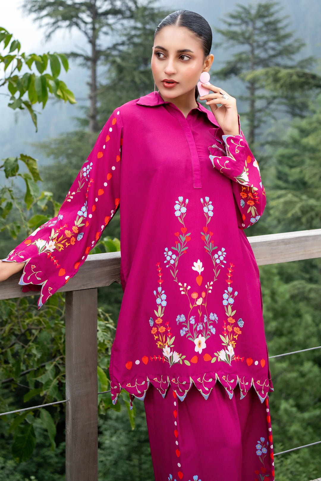 Dhaga Women Pret Printed 2 Piece poly cambric Aida SS25DSP319 - Summer Collection