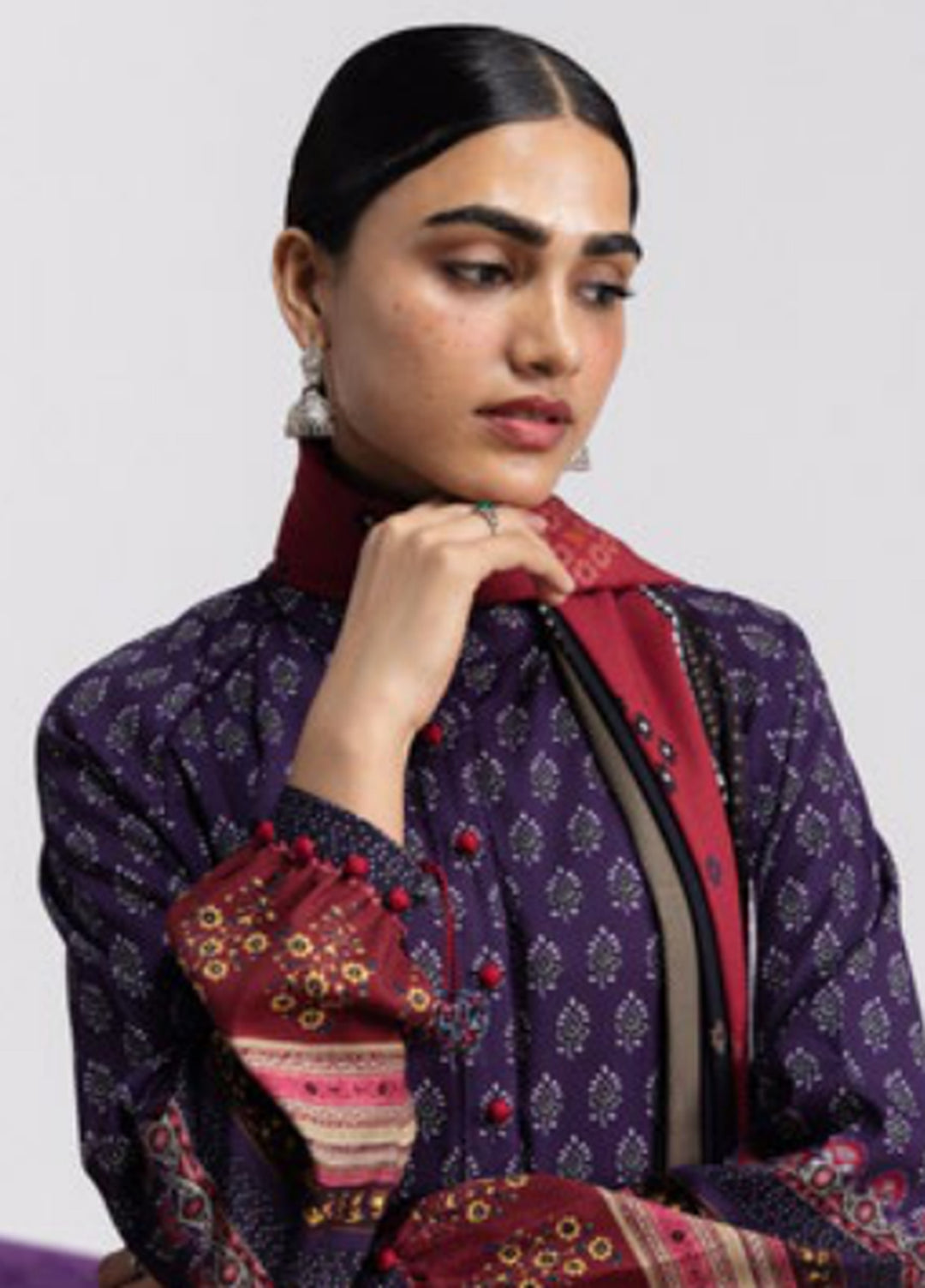 Coco by Zara Shahjahan Unstitched Printed Linen 3 Piece Suit CZ26UPL Aika 3B - Casual Collection