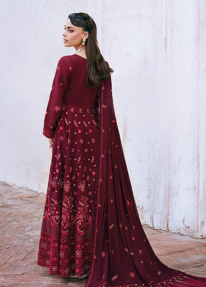 Amelia by Mahnur Unstitched Embroidered Corduroy 3 Piece Suit MN26ULW AM-11 - Winter Collection