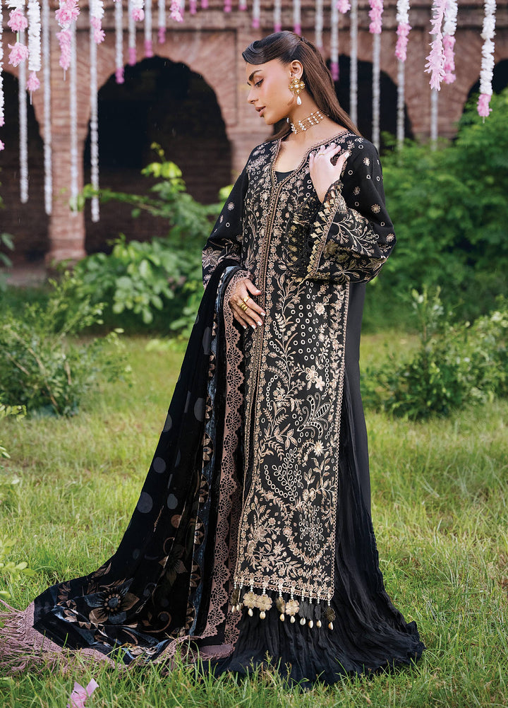 Amelia by Mahnur Unstitched Embroidered Corduroy 3 Piece Suit MN26ULW AM-05 - Winter Collection