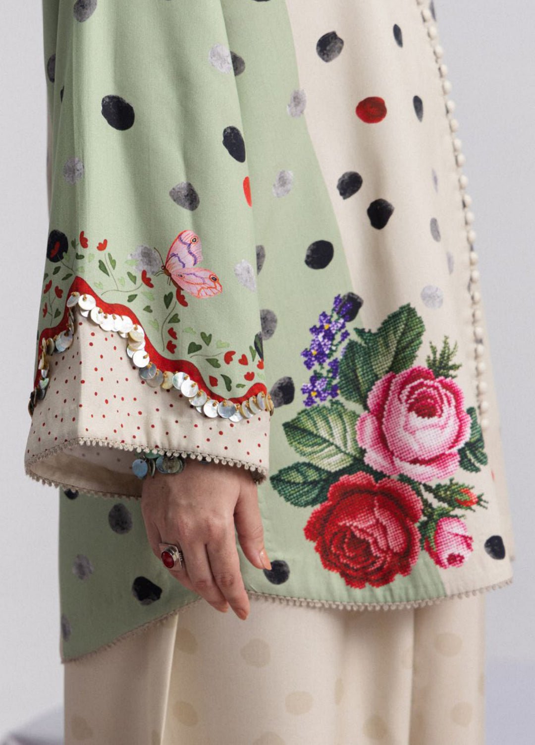 Coco by Zara Shahjahan Unstitched Printed Linen 2 Piece Suit CZ26UPL Amelia 5A - Casual Collection
