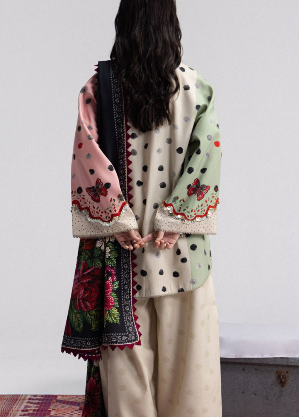 Coco by Zara Shahjahan Unstitched Printed Linen 2 Piece Suit CZ26UPL Amelia 5A - Casual Collection