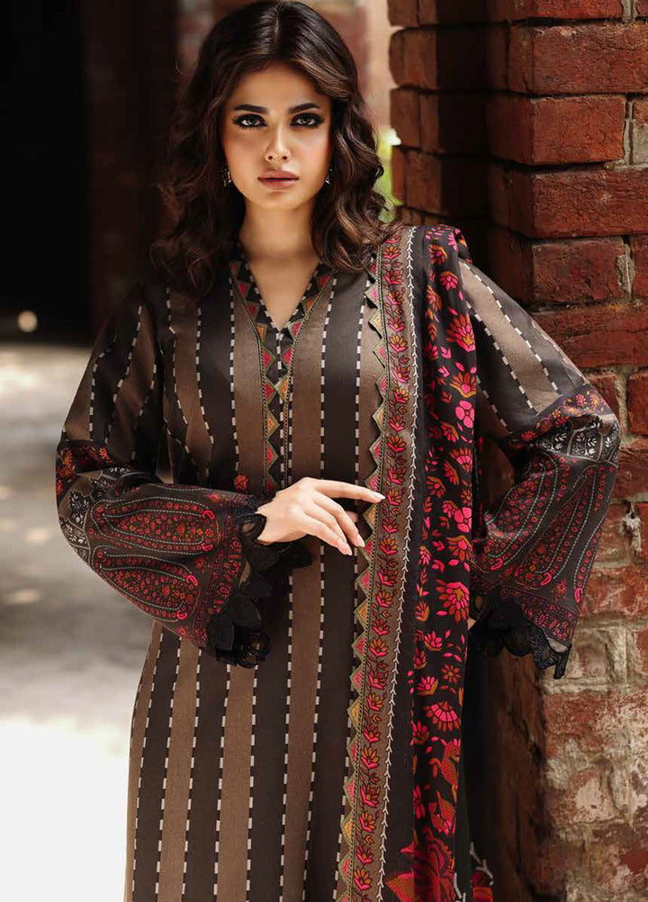 Aniiq by Charizma Embroidered Linen Suits Unstitched 3 Piece CRZ25AU ANW6-09 - Winter Collection
