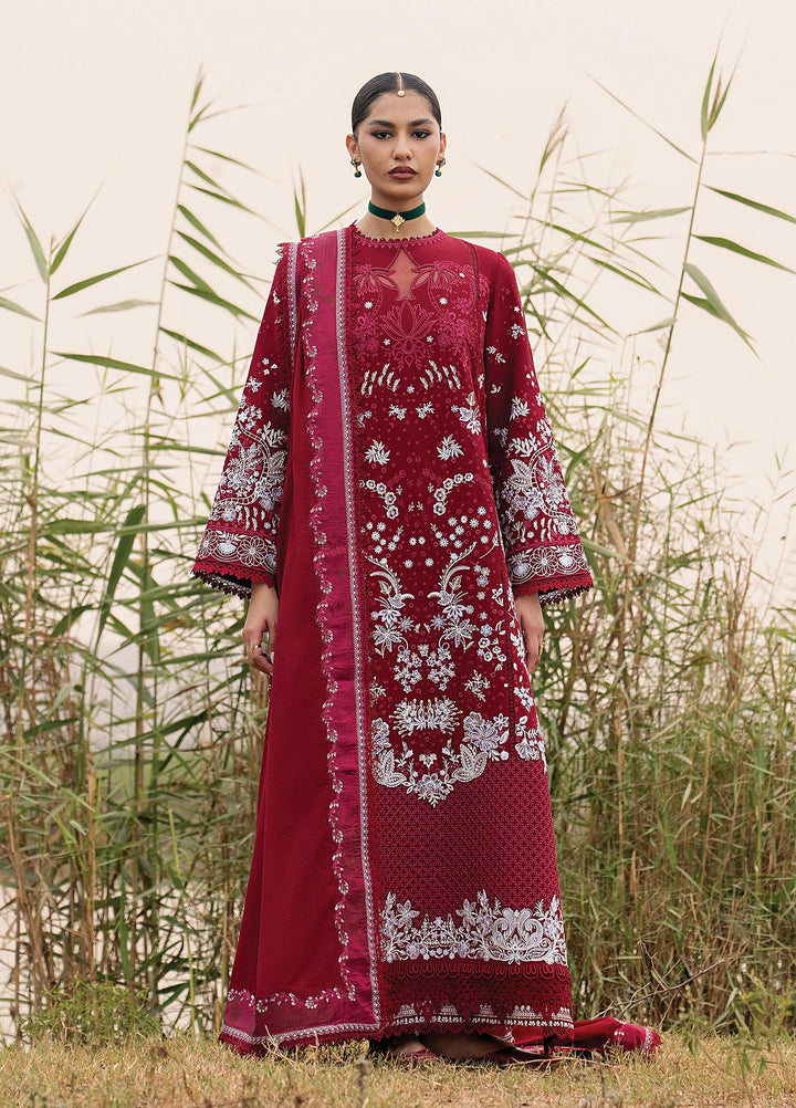 Sukhan by Afrozeh Unstitched Embroidered Viscose 3 Piece Suit AF26UVS Jalal FW01254 - Winter Collection