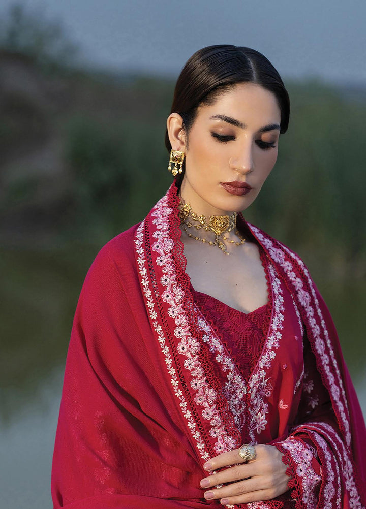 Sukhan by Afrozeh Unstitched Embroidered Viscose 3 Piece Suit AF26UVS Khwaabgah FW01257 - Winter Collection
