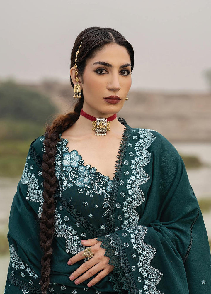 Sukhan by Afrozeh Unstitched Embroidered Viscose 3 Piece Suit AF26UVS Riyasat FW01259 - Winter Collection
