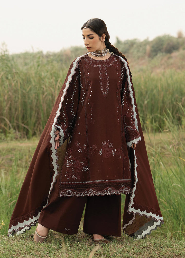 Sukhan by Afrozeh Unstitched Embroidered Viscose 3 Piece Suit AF26UVS Sarmast FW01258 - Winter Collection
