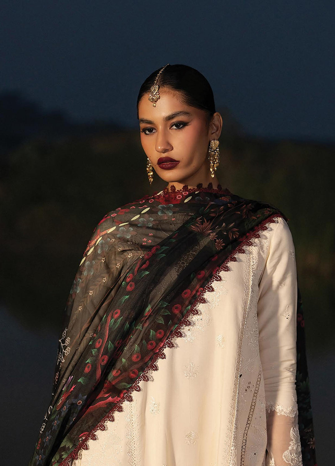 Sukhan by Afrozeh Unstitched Embroidered Viscose 3 Piece Suit AF26UVS Suroor FW01251 - Winter Collection
