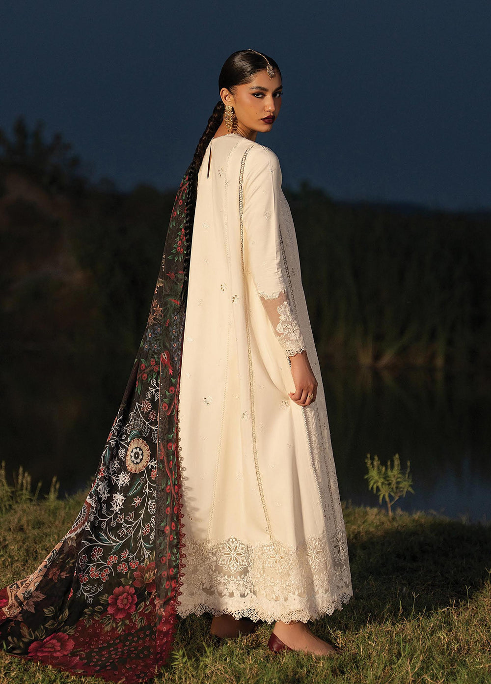 Sukhan by Afrozeh Unstitched Embroidered Viscose 3 Piece Suit AF26UVS Suroor FW01251 - Winter Collection