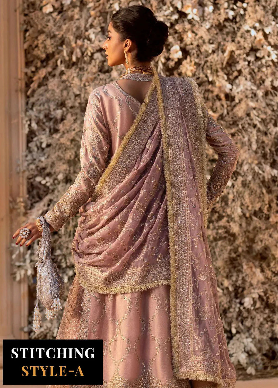 Aik Atelier Embroidered Net Suits Unstitched 3 Piece AIK25EF Vl1 Look-07 - Formals Collection