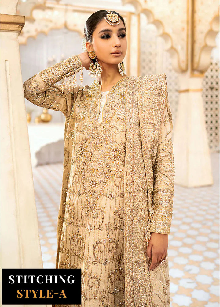 Aik Atelier Embroidered Organza Suits Unstitched 3 Piece AIK25EF Vl1 Look 02 - Formals Collection