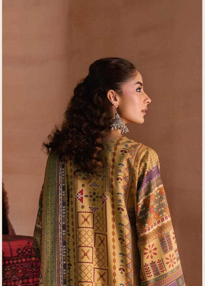 One Nation by Florent Unstitched Embroidered Viscose 3 Piece Suit FL26UON Airah - Casual Collection