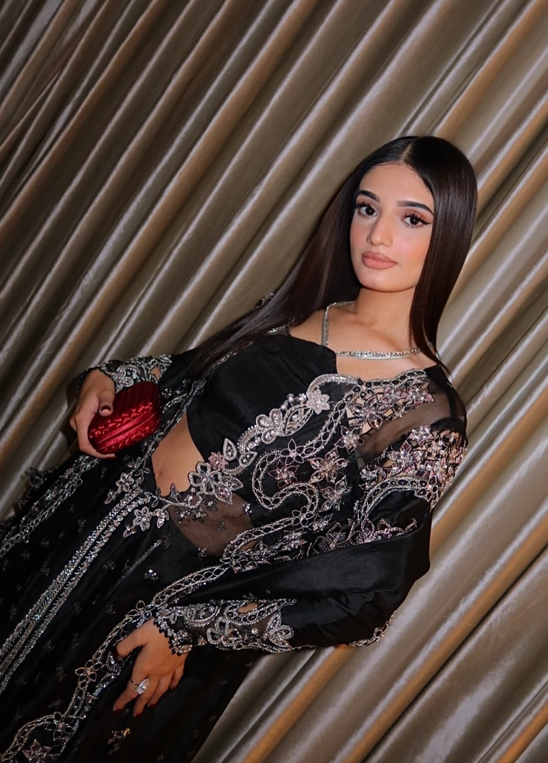 Jahan Ara by Zarposh Unstitched Embroidered Organza 3 Piece Suit ZP26UWJ NAYAB - Wedding Collection
