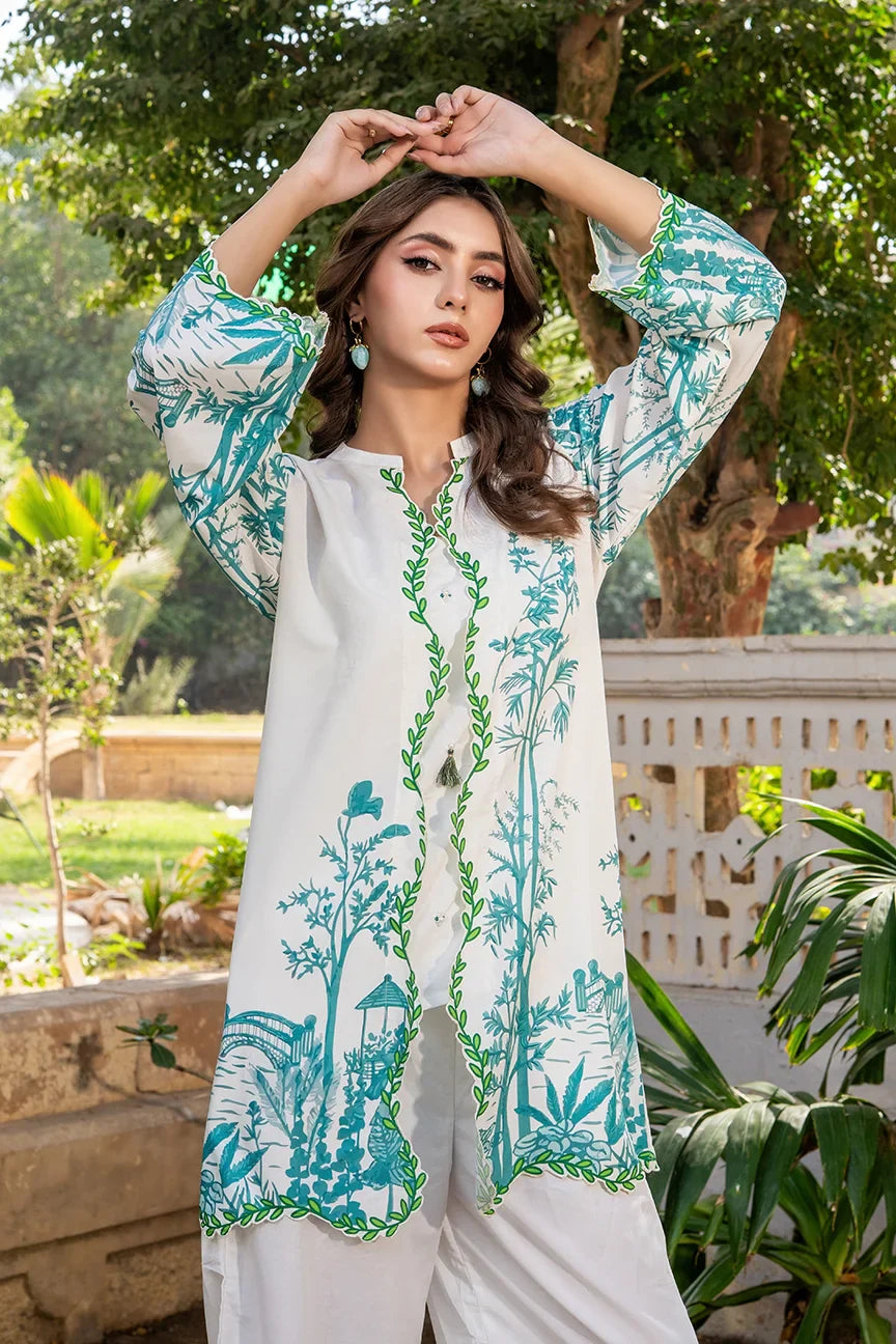 Dhaga Women Pret Printed 2 Piece Soft Crepe Ayden SS25DSP326 - Summer Collection