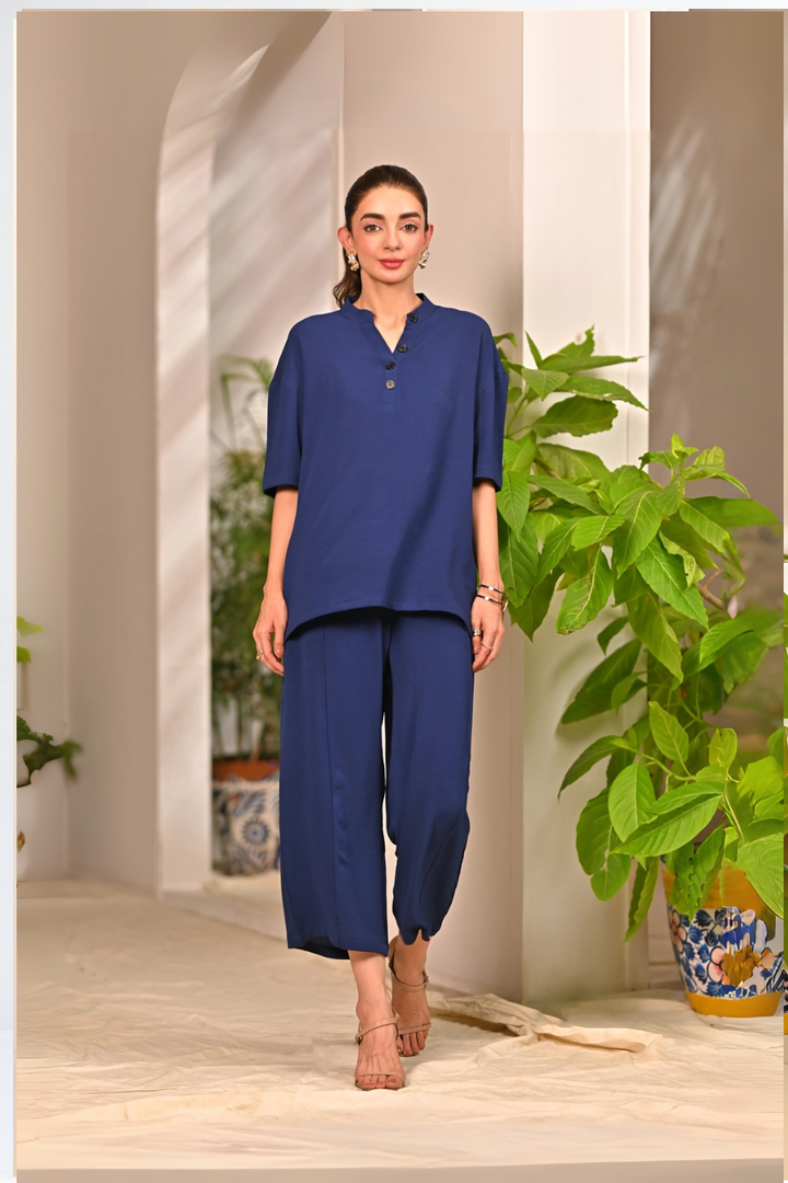Dhaga Women Pret Solids 2 Piece Soft Crepe Evelyn SS25DSD402 - Summer Collection
