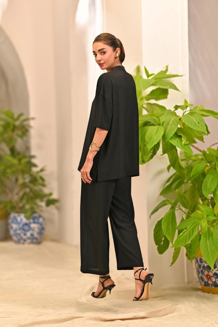 Dhaga Women Pret Solids 2 Piece Soft Crepe Aerin SS25DSD403 - Summer Collection