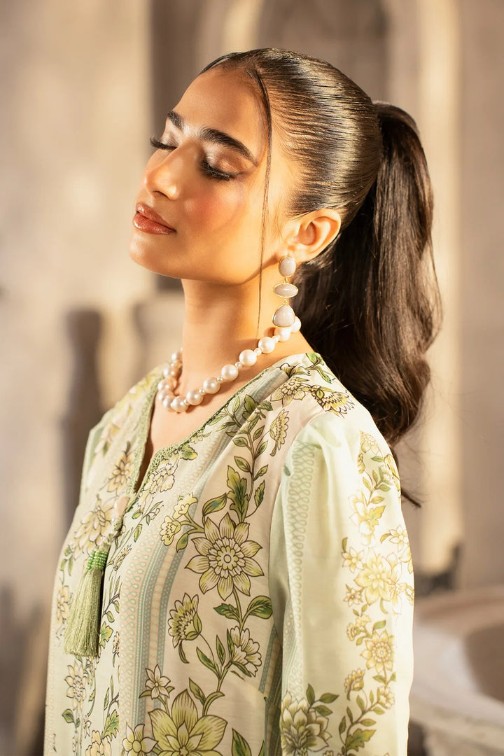 Safaah by Menaal Unstitched Printed Lawn 3 Piece Suit ML26ULS SP-05A - Casual Collection