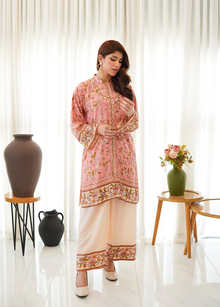 Luxe by Menaal RTW Printed Crepe 2 Piece Suit BELLA - Casual Collection