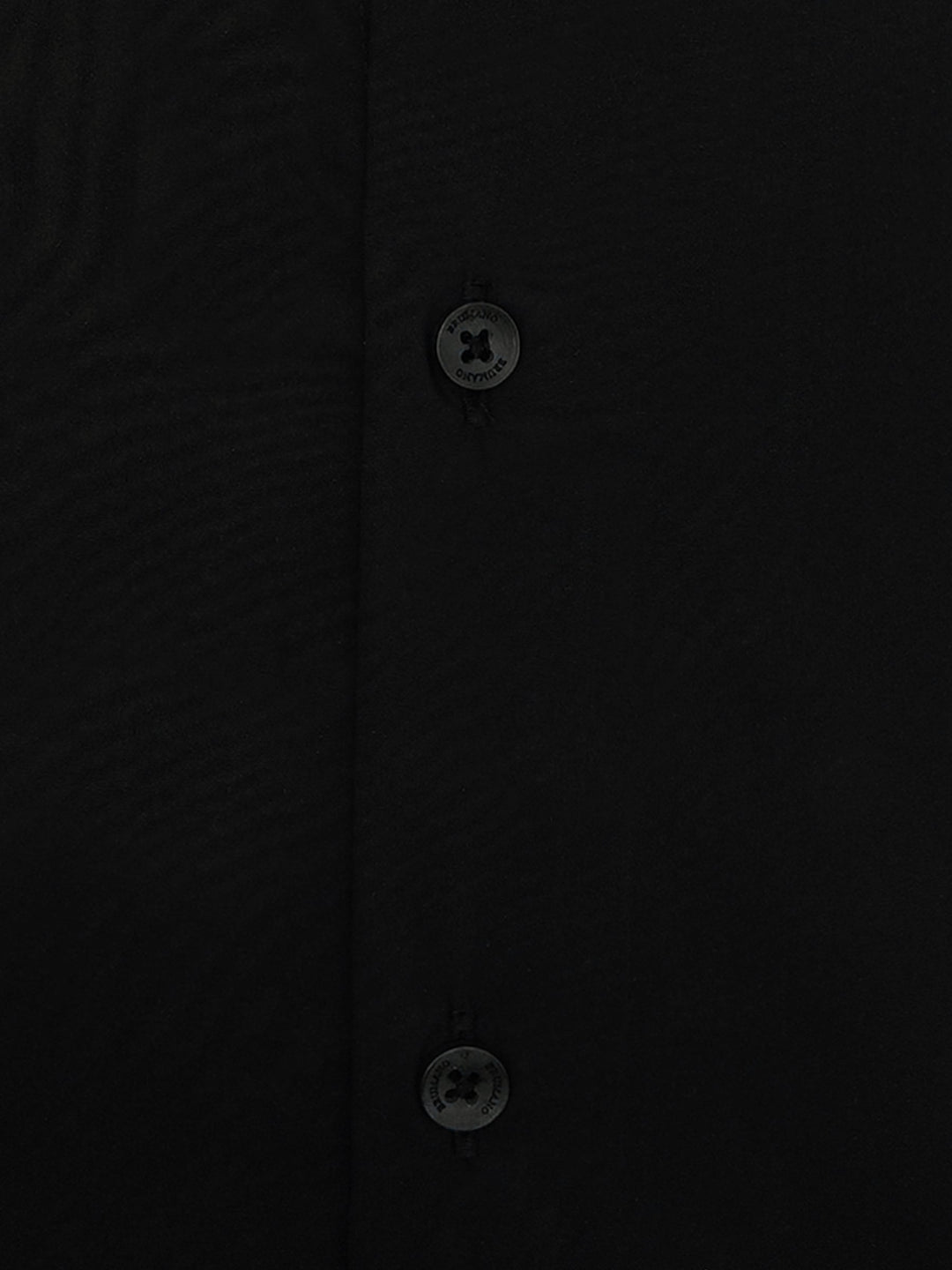 Brumano Ready To Wear Shirts Men 1 Piece Cotton Black Classic Satin Formal Shirt 0-31-025-4035 - Summer Collection