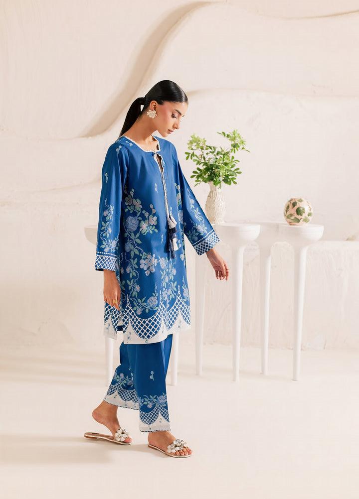 Day Dream by Rashid Textiles RTW Printed Lawn 2 Piece Suit RT26RDD Bluebell - Casual Collection