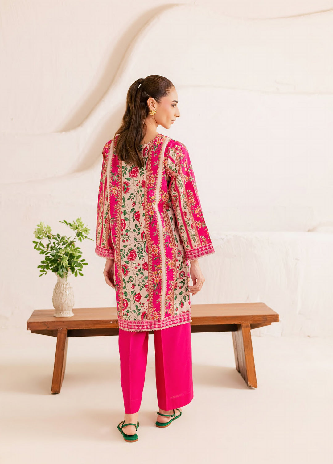 Day Dream by Rashid Textiles RTW Printed Lawn 2 Piece Suit RT26RDD Blush - Casual Collection