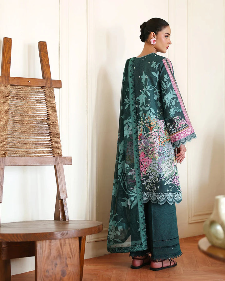 Eclat Garden by Roheenaz Unstitched Printed Lawn 3 Piece Suit RN26UEL Buttercup Bloom - Summer Collection
