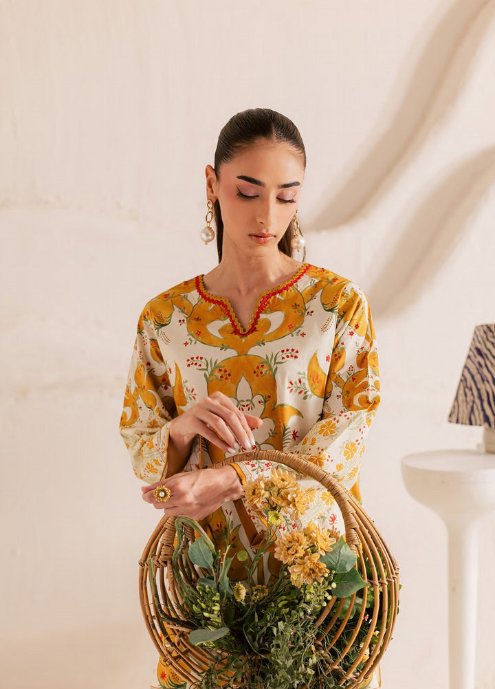 Day Dream by Rashid Textiles RTW Printed Lawn 2 Piece Suit RT26RDD Buttercup - Casual Collection