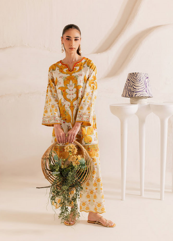 Day Dream by Rashid Textiles RTW Printed Lawn 2 Piece Suit RT26RDD Buttercup - Casual Collection