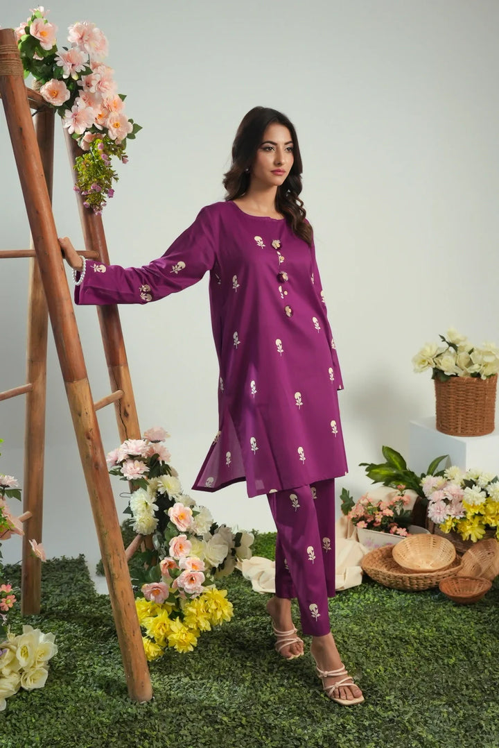 Dhaga Women Pret Printed 2 Piece Lawn Matching Separate FW24DSP0040 - Summer Collection