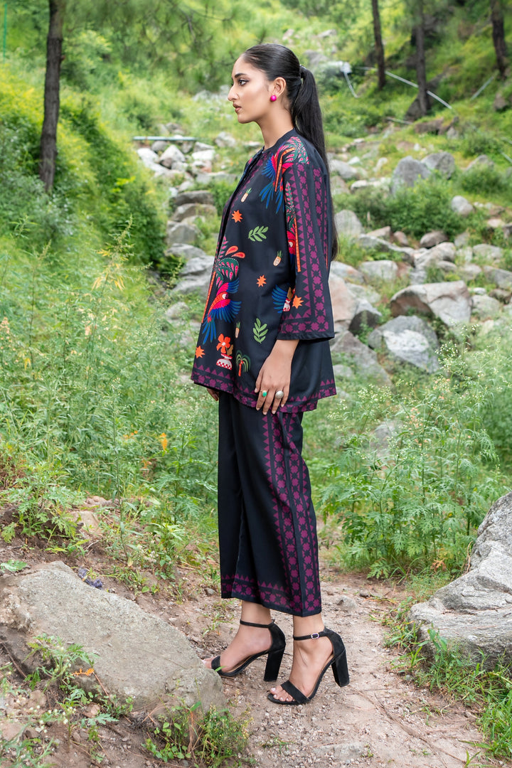 Dhaga Women Pret Printed 2 Piece poly cambric Carol SS25DSP324 - Summer Collection