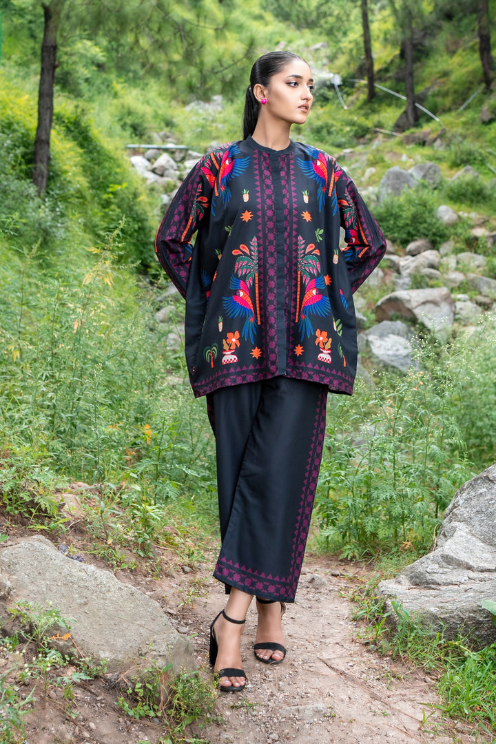 Dhaga Women Pret Printed 2 Piece poly cambric Carol SS25DSP324 - Summer Collection