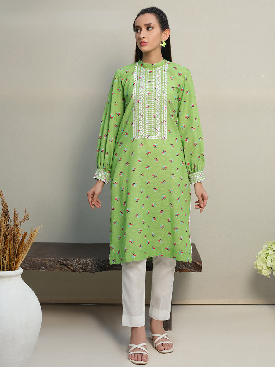 Salitex Women Printed Khaddar 1 Piece Shirt CP-W22-C-026 - Winter Collection