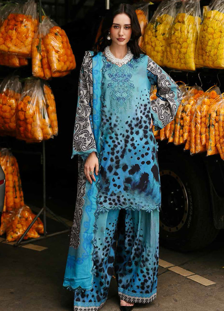 Charizma Embroidered Linen Suits Unstitched 3 Piece CRZ25EL CCW6-02 - Winter Collection