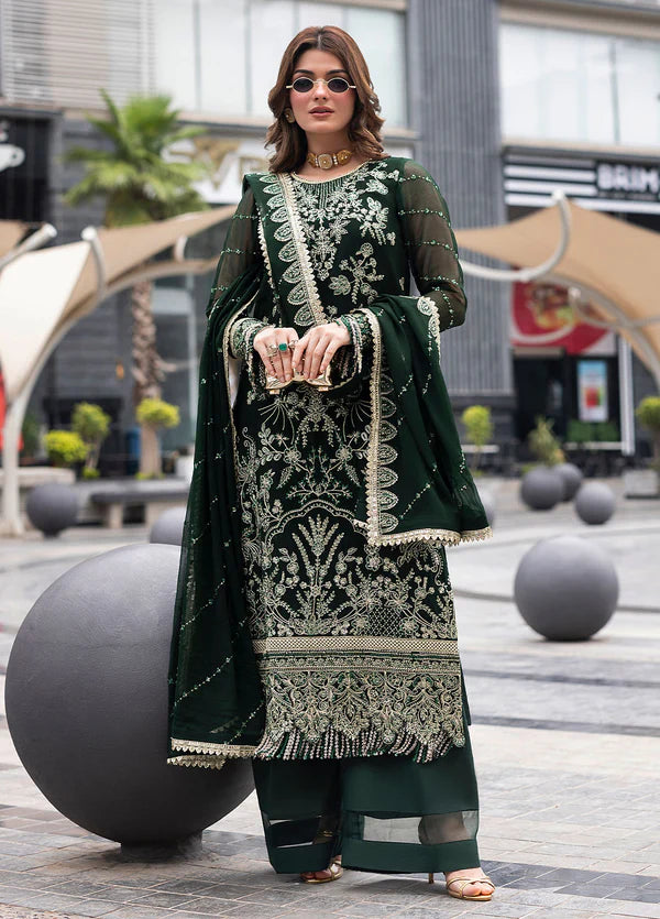 Sahane Embroidered Chiffon Suits Unstitched 3 Piece CT 25004 Everyn - Formals Collection