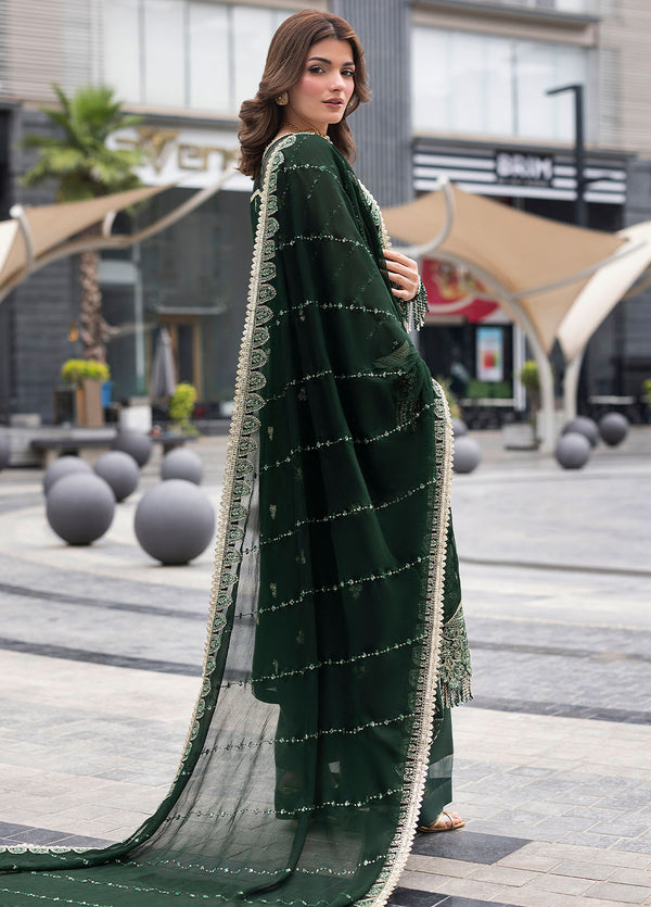 At First Glance by Sahane Pret Embroidered Chiffon 3 Piece Suit CT 25004 Everyn - Festive Collection