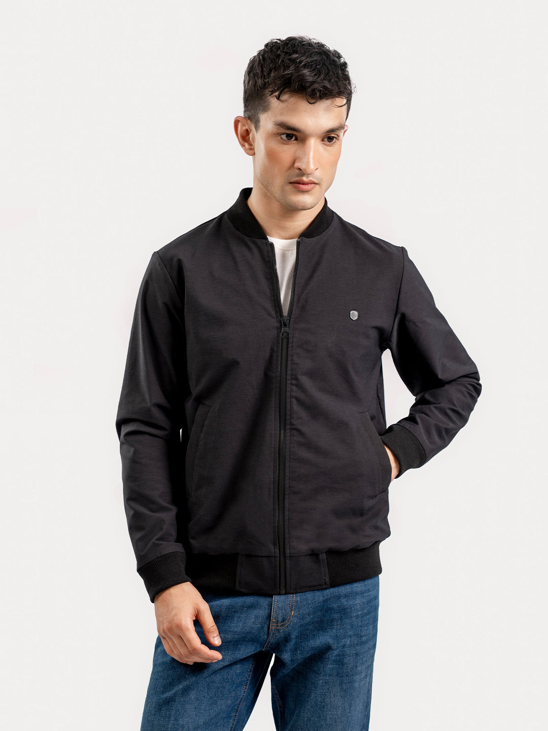 Charcoal Everyday Bomber Jacket